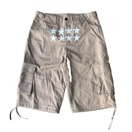 Peace in war “dream” cargo shorts (khaki)