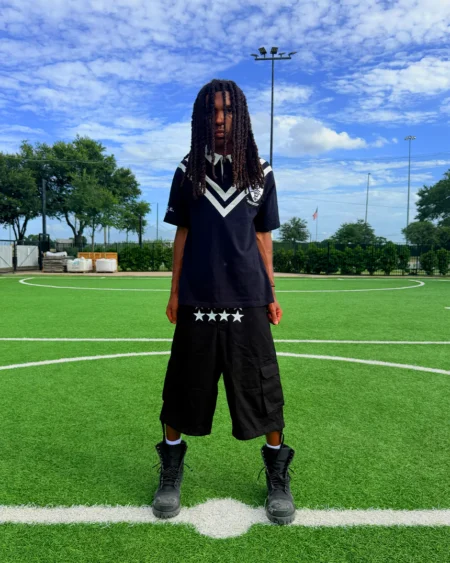 Peace in war “soccer club” polo